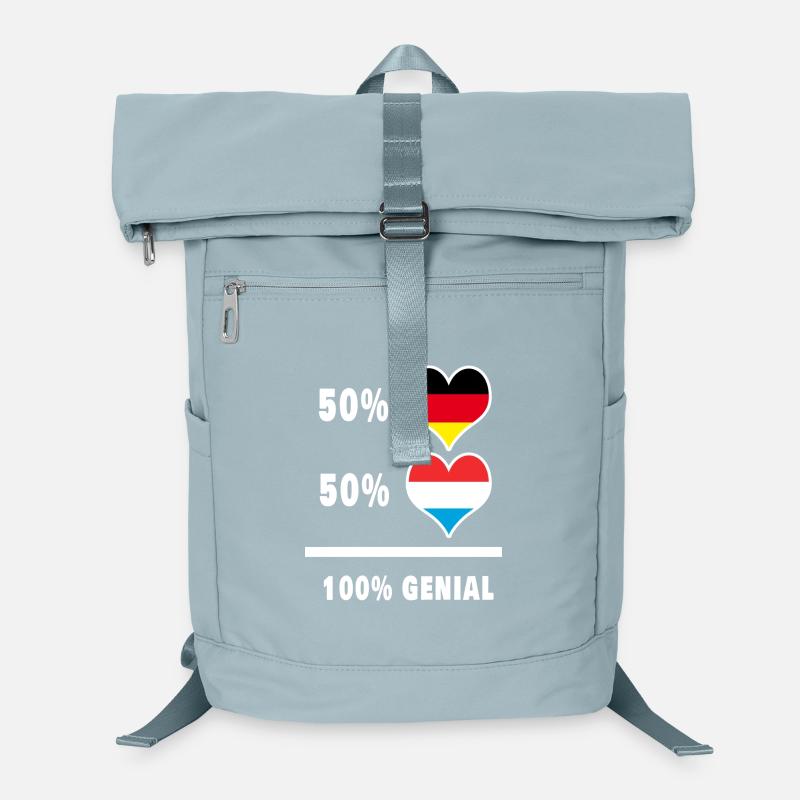 Germany and Luxembourg 100% Genius / gift Laptop Backpack