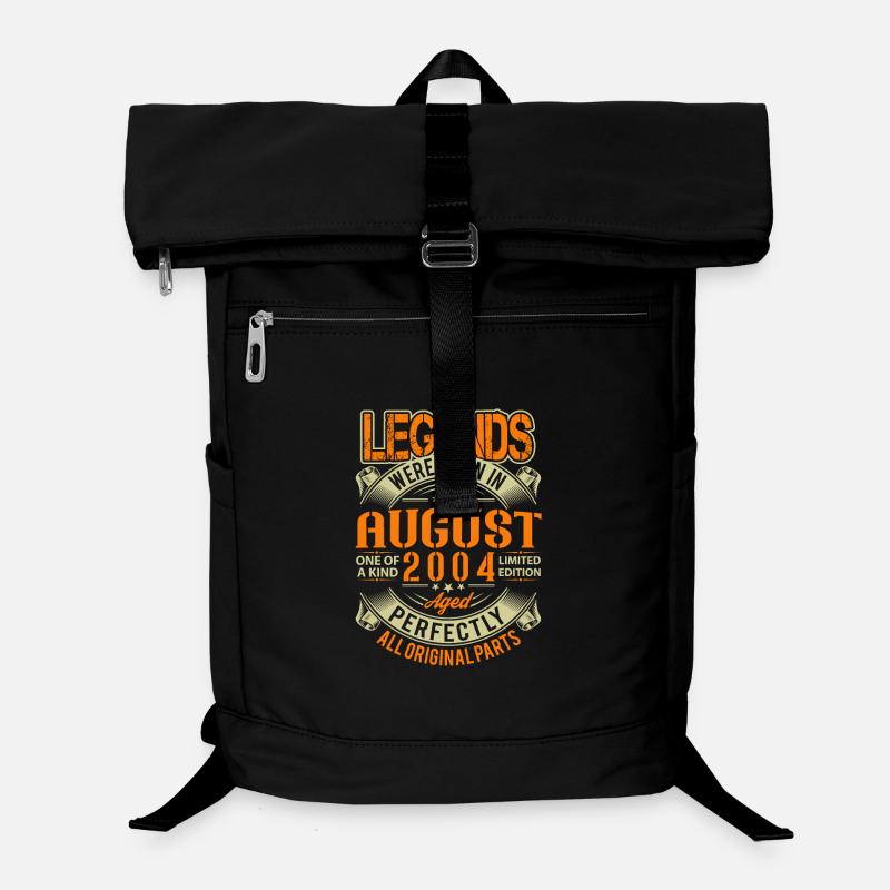 2004 August Birthday Legend Laptop Backpack