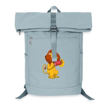 Löwe Fleisch - Laptop-Rucksack  - Eisblau - Vorne