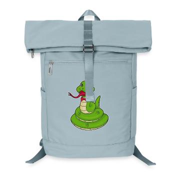 Snake Bow - Laptop Backpack - ice blue - Front