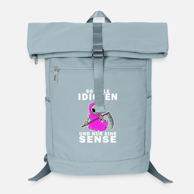 Sensenmann Damen Sarkastisch Provokation Laptop-Rucksack 