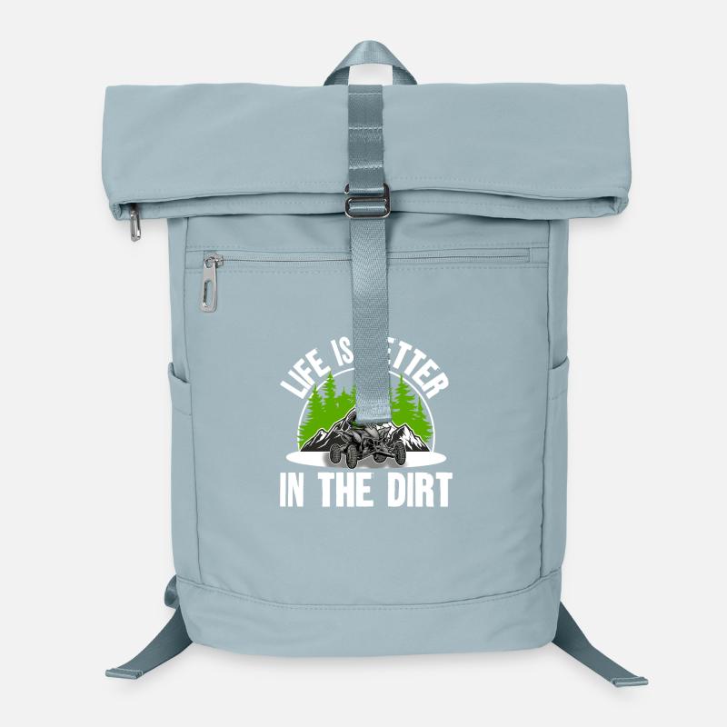 Quad ATV Offroad Quadfahrer Laptop-Rucksack 