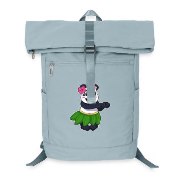 Panda Ballerina Ballett Tanz - Laptop-Rucksack  - Eisblau - Vorne