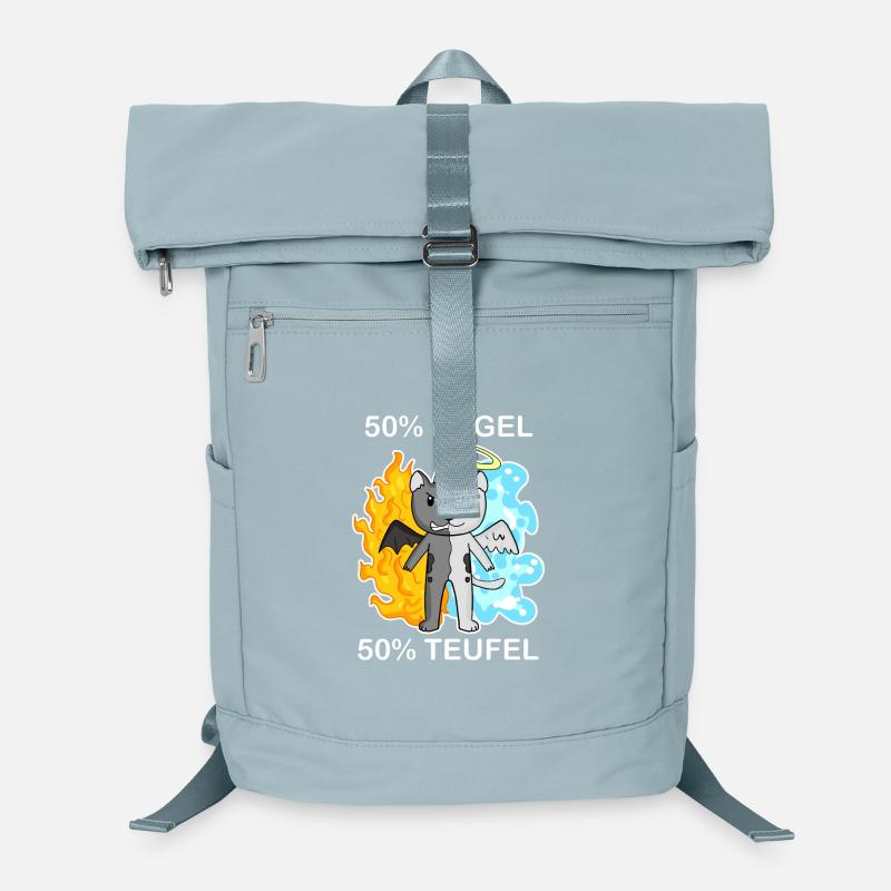Katze Katzenrasse Burmilla - Engel und Teufel Laptop-Rucksack 