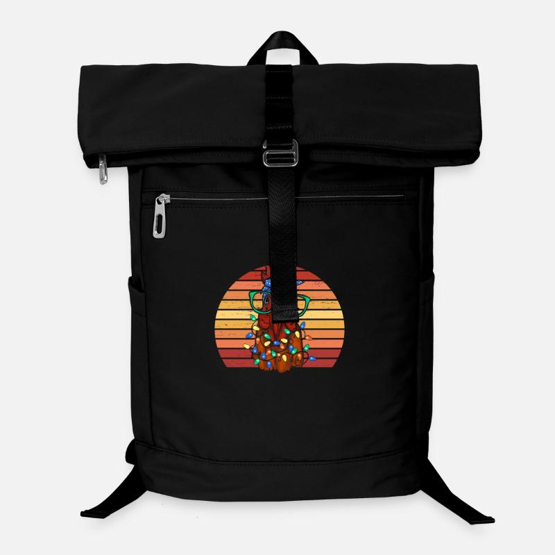 Chicken Mom Christmas Chicken Christmas Gift Laptop Backpack
