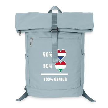 Hungary and the Netherlands Ingenious / Gift - Laptop Backpack - ice blue - Front
