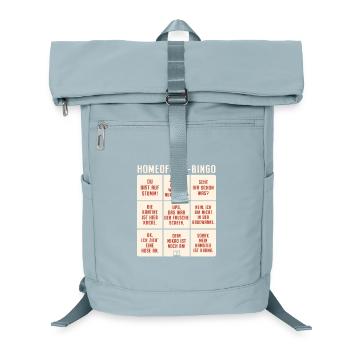 Homeoffice Bingo Büro Heimarbeit Home Office - Laptop-Rucksack  - Eisblau - Vorne