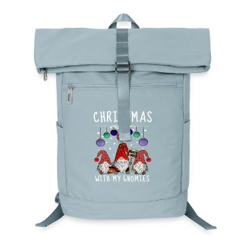 Gnome Family Christmas Elves - Laptop Backpack - ice blue - Front