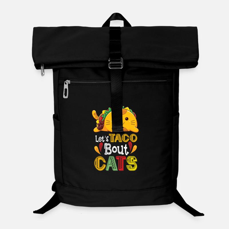Let’s Taco Bout Cats Catlover Sac à dos ordinateur