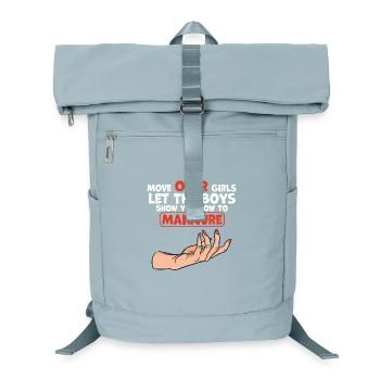 Platz Da Mädchen Lustige Maniküre - Laptop-Rucksack  - Eisblau - Vorne