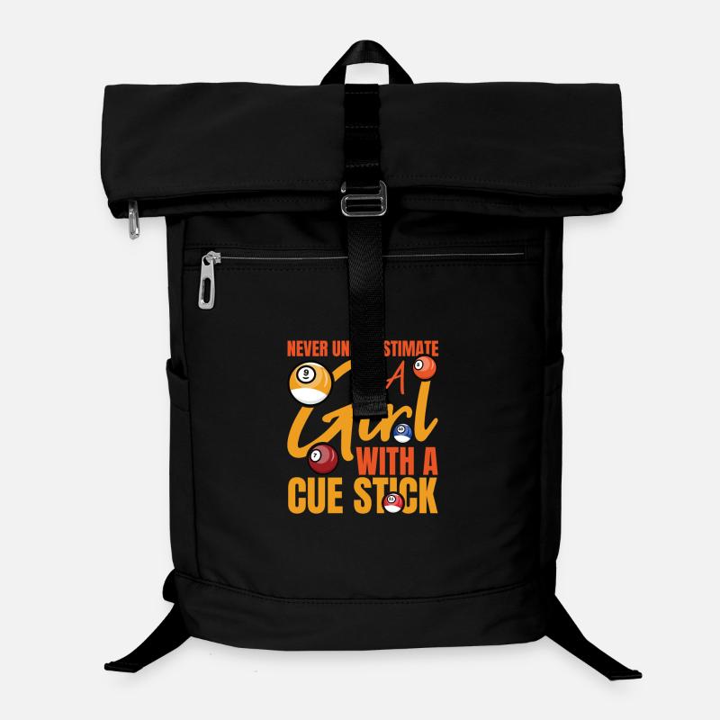 Billiard Woman Laptop Backpack