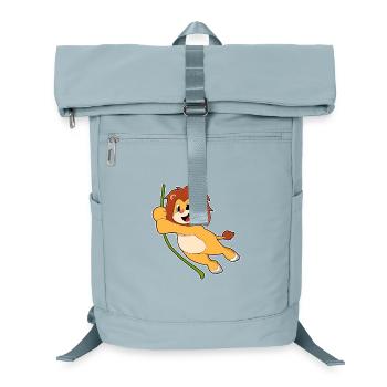 Löwe Liane Dschungel - Laptop-Rucksack  - Eisblau - Vorne