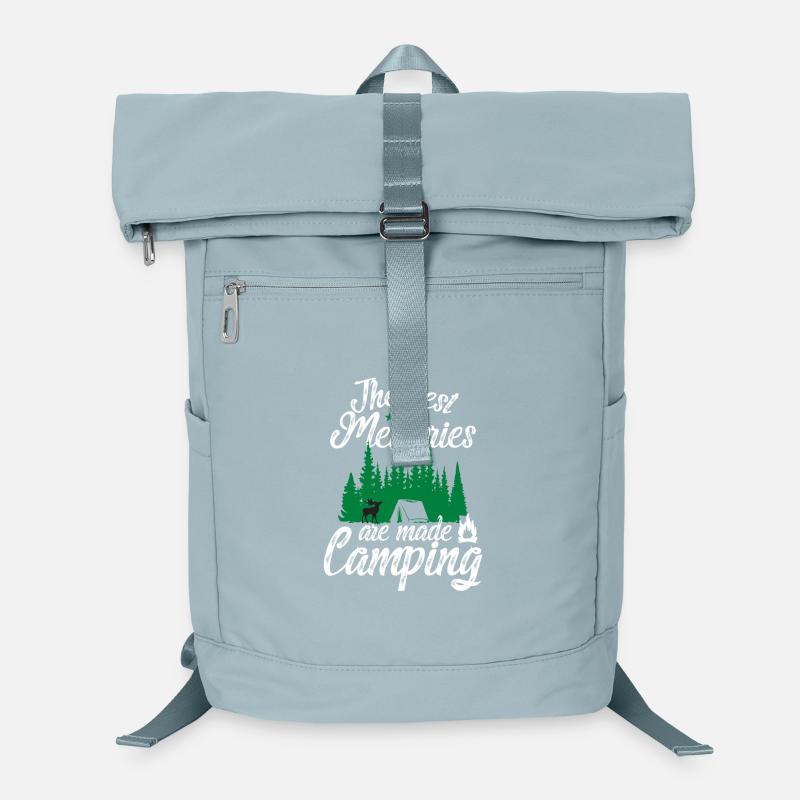 Les meilleurs souvenirs sont faits en camping Sac à dos ordinateur