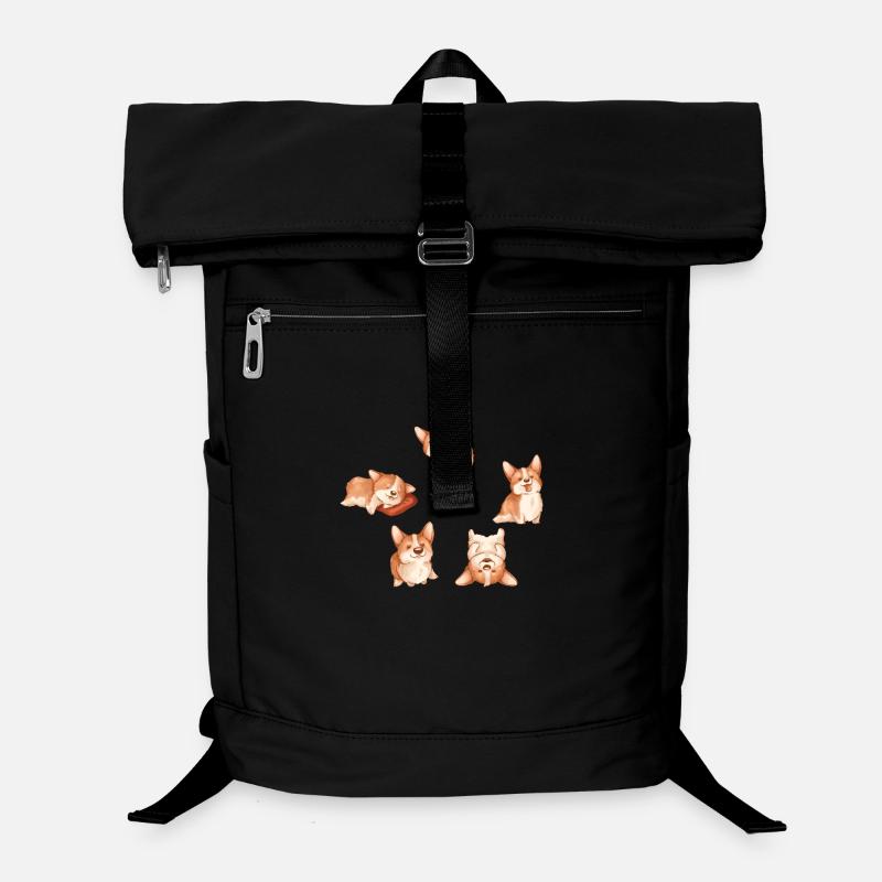 Niedliche Corgis Für Mädchen Laptop-Rucksack 