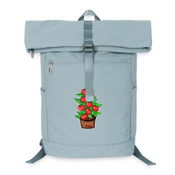 Gardener Tomato Greenhouse Garden Motif - Laptop Backpack - ice blue - Front