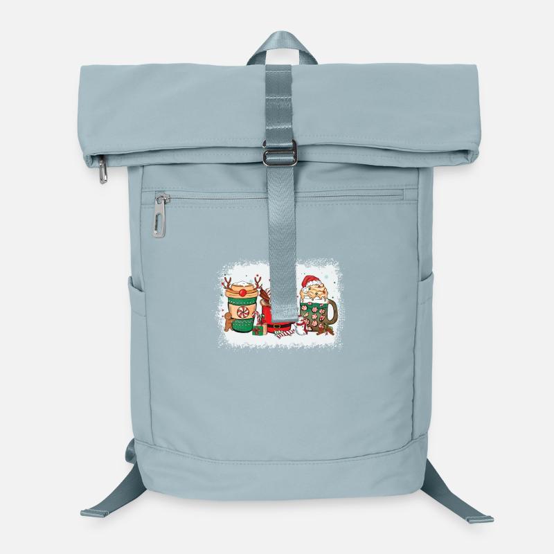 Christmas Hot Chocolate Cup Laptop Backpack