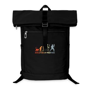 Development of table tennis - Laptop Backpack - black - Front