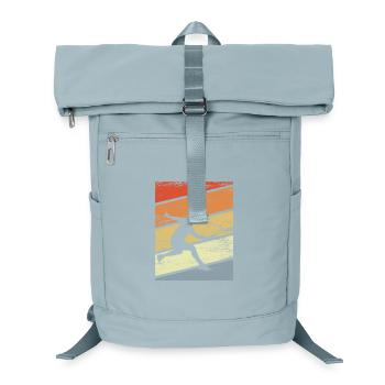 Joueur de badminton vintage - Sac à dos ordinateur - bleu glacier - Devant