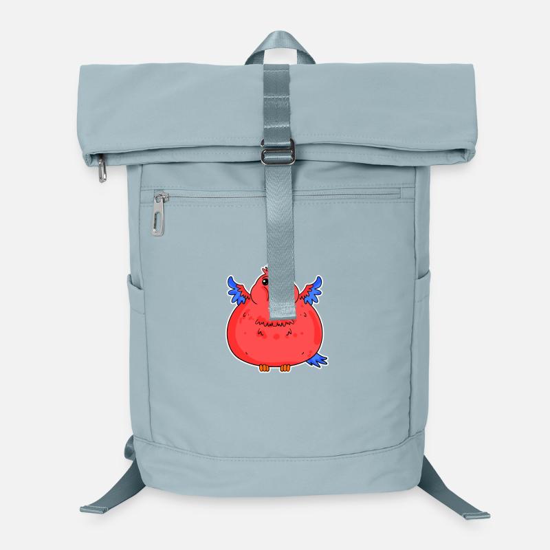 Fat Funny Parrot Dick Laptop Backpack