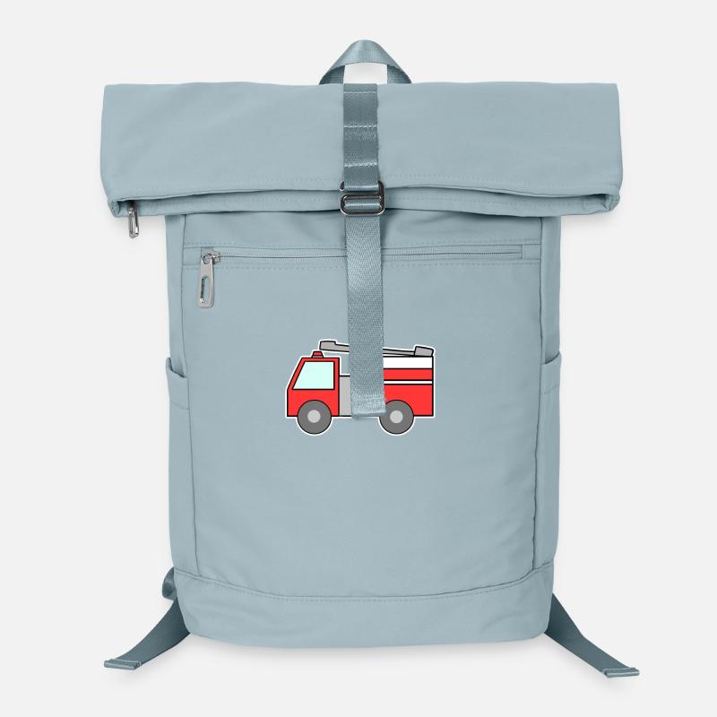 Fire Brigade Car Laptop Backpack