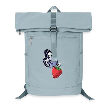 Butterfly Strawberry - Laptop Backpack - ice blue - Front