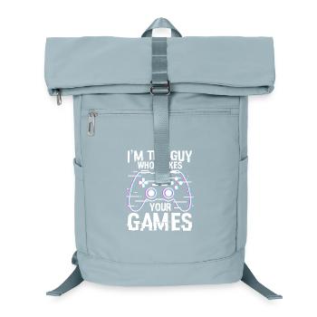 Type of games developed - Laptop Backpack - ice blue - Front