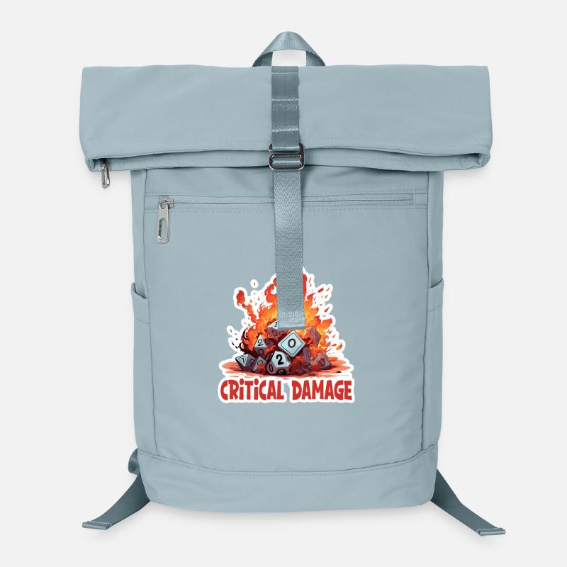Game Master Critical Damage – Conception de RPG LARP Sac à dos ordinateur