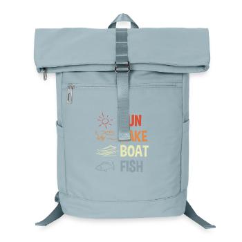 Fischer Spruch - Sac à dos ordinateur - bleu glacier - Devant