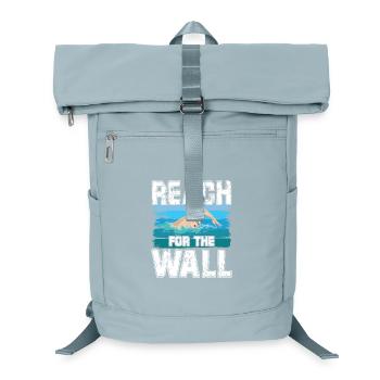 Reach for the wall - Laptop-Rucksack  - Eisblau - Vorne