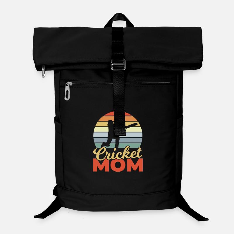 Lustige Cricket Mutter Laptop-Rucksack 