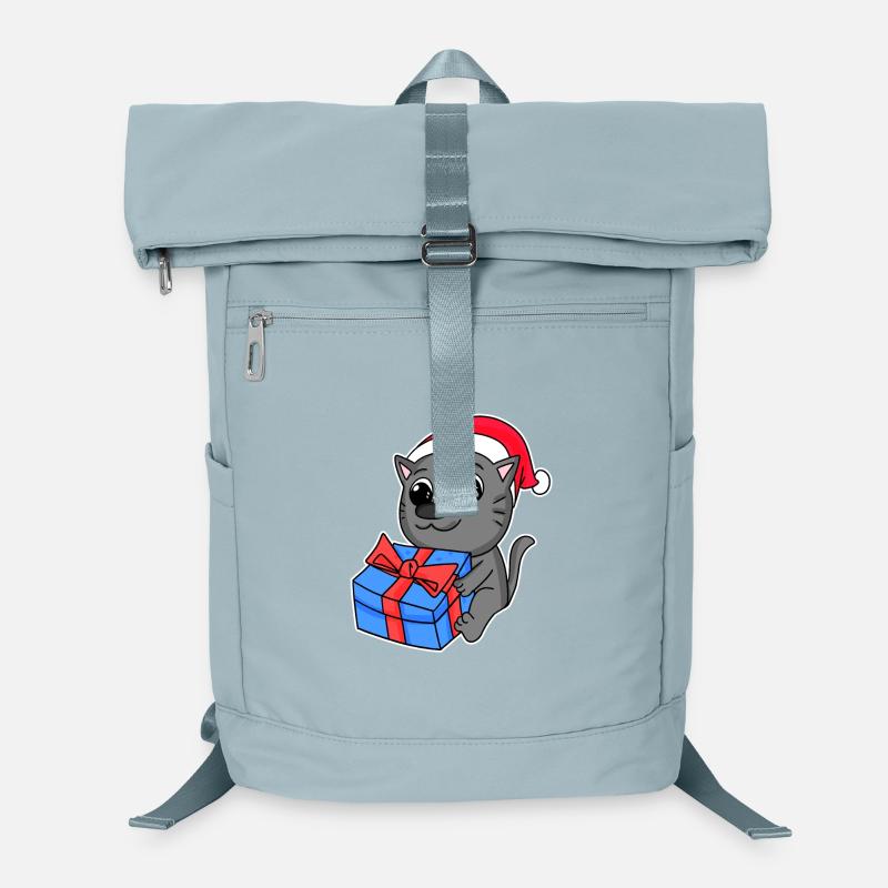 Chat Noël Sac à dos ordinateur