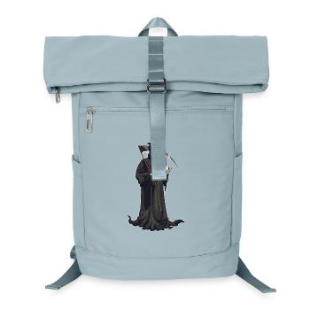 Grim Reaper Halloween Coffee - Laptop Backpack - ice blue - Front