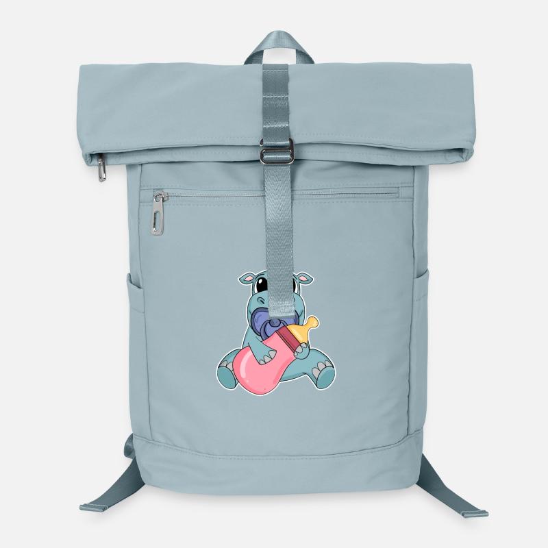 Motif de bébé rhinocéros Sac à dos ordinateur