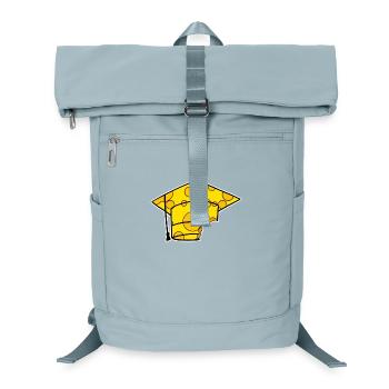 Diplôme d’études Casquette de fin d’études - Sac à dos ordinateur - bleu glacier - Devant