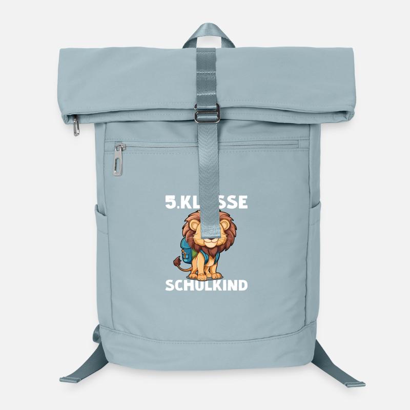 5 Klasse Löwe Schulkind Fünftklässler Löwen Laptop-Rucksack 