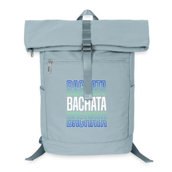 Bachata Lettering for Sensual Dancing - Laptop Backpack - ice blue - Front
