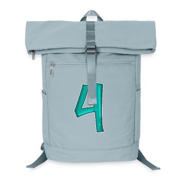 4 - Laptop Backpack - ice blue - Front