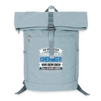 Chemiker Chemie Akademiker Warnung - Laptop-Rucksack  - Eisblau - Vorne