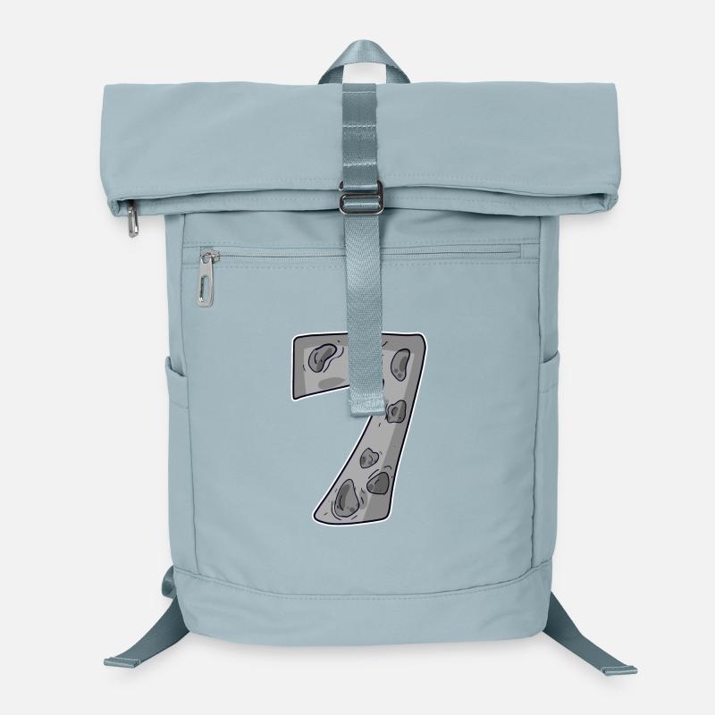 7 Numéro sept numéro symbole signe Sac à dos ordinateur