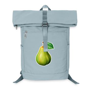 Pear Illustration – Vintage Garden Style - Laptop Backpack - ice blue - Front