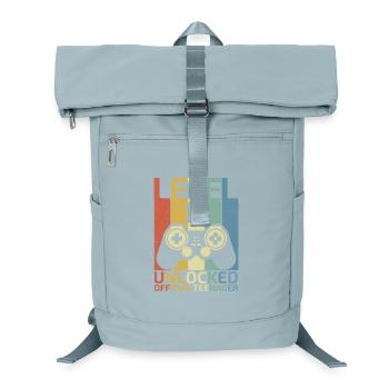 Level 15 Unlocked official teenager - Laptop Backpack - ice blue - Front
