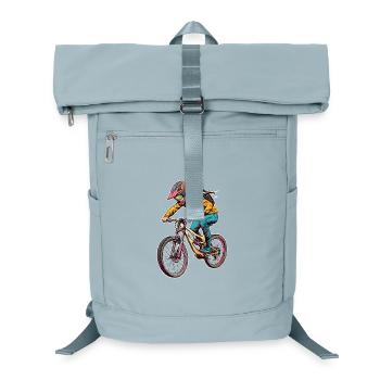 Fahrrad Mädchen - Laptop-Rucksack  - Eisblau - Vorne