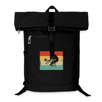 Cycling Clothing - Laptop Backpack - black - Front
