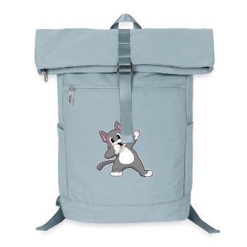 Chat Hip Hop Danse - Sac à dos ordinateur - bleu glacier - Devant