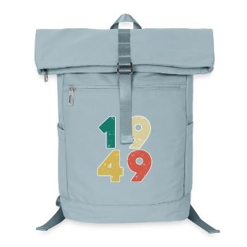 1949 - Jahrgang 1949 - Baujahr 1949 - Laptop-Rucksack  - Eisblau - Vorne