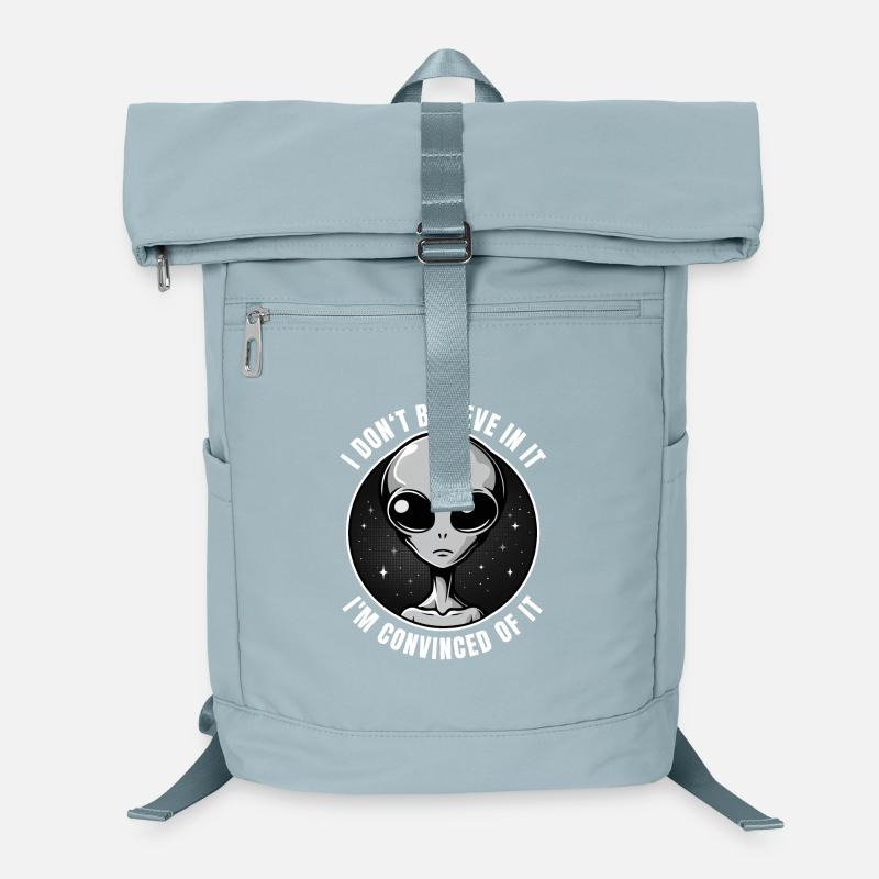 Alien Aliens Existence Faith Convinced Laptop Backpack