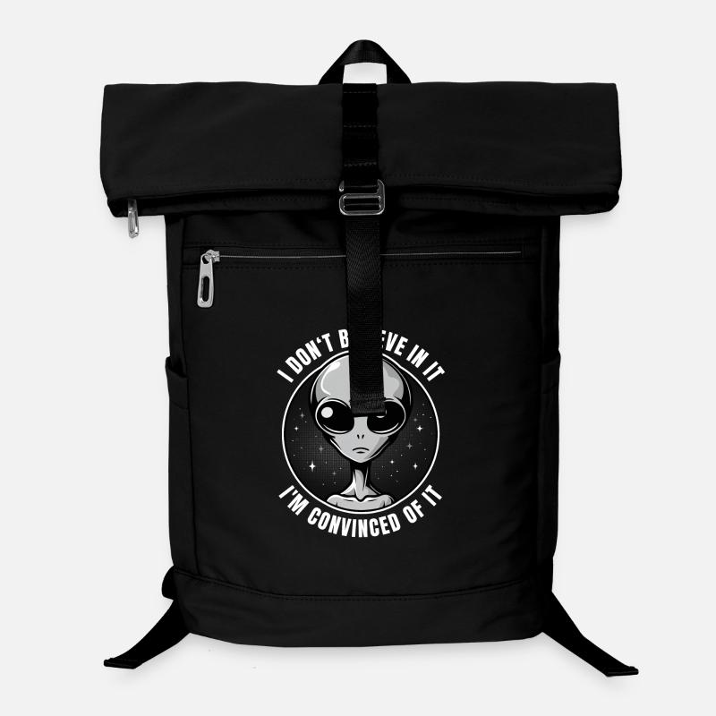 Alien Aliens Existence Faith Convinced - Laptop Backpack - black