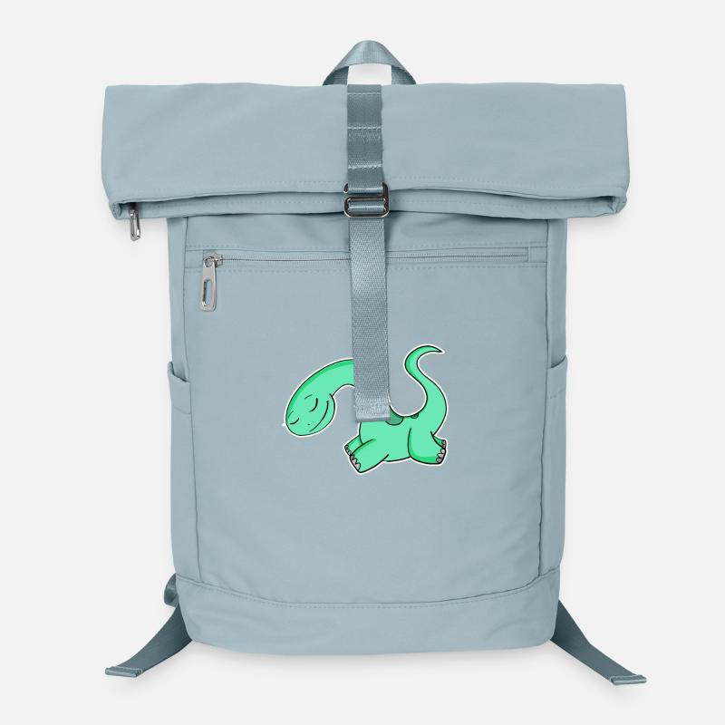Motif Dino Dinosaure Vert Sac à dos ordinateur