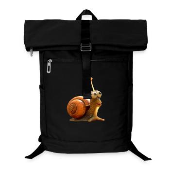 Snail Vineyard Snail Shell Snails - Laptop Backpack - black - Front