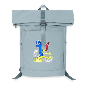 1 Year Birthday Boy Gift - Laptop Backpack - ice blue - Front